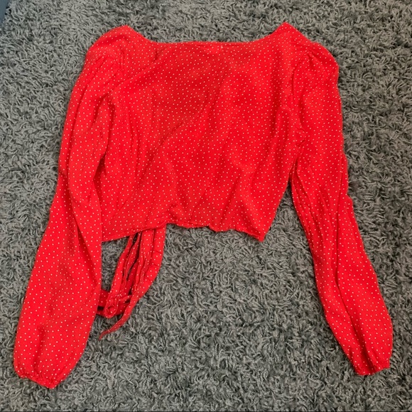 Garage x sierra furtado wrap top - Picture 4 of 7